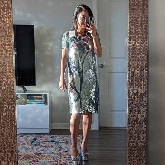 Carolina Herrera Mini Dress w/ Tag - Picture 6 of 8